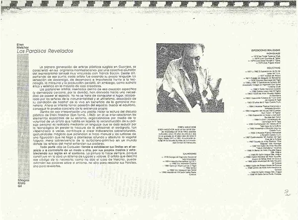 Crónica sobre la exposición 'Paraísos Revelados' de Efren Melchor.